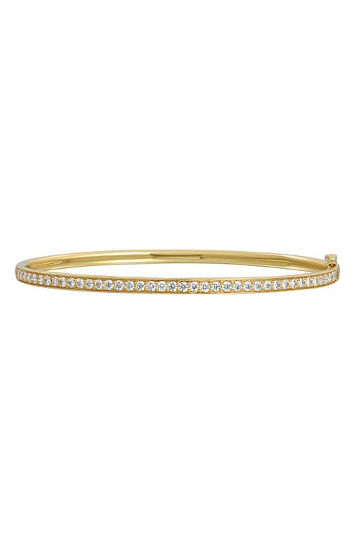 Bony Levy Audrey Diamond Bangle In 18k Yellow Gold/diamond