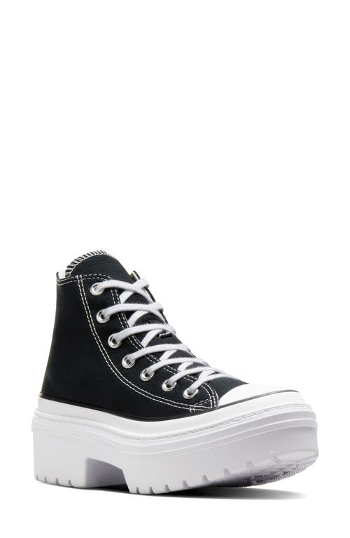 Shop Converse Chuck Taylor® All Star® Lugged High Top Sneaker In Black/white/egret