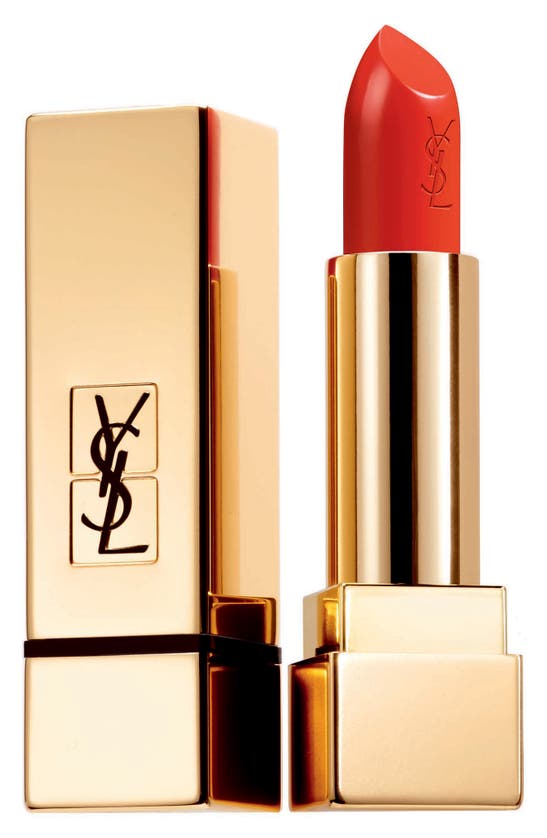 Saint Laurent Rouge Pur Couture Satin Lipstick In 013 Le Orange