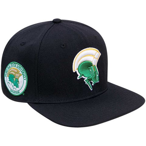 Pro Standard Norfolk State Spartans White Mascot Evergreen Wool Snapback Hat