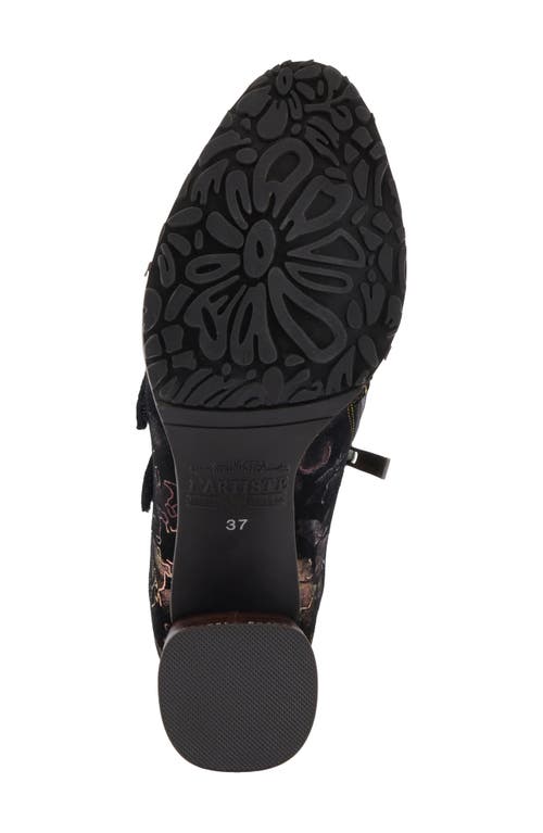L'artiste By Spring Step Maisiana Pump In Black Multi