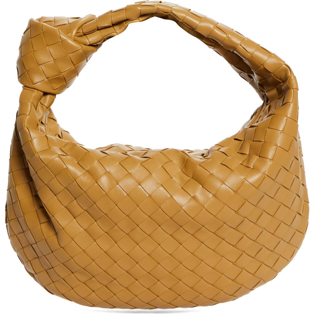 BOTTEGA VENETA BOTTEGA VENETA TEEN JODIE INTRECCIATO LEATHER HOBO