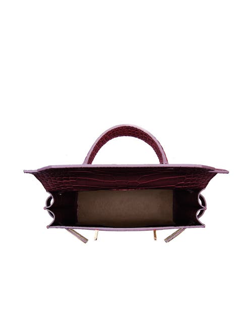 Teddy Blake Kim Croco 11" In Bordeaux