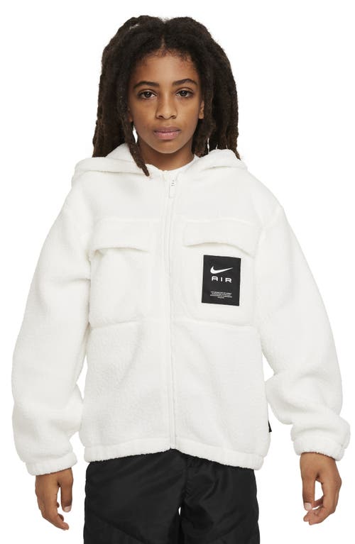 Nike Kids' Air Therma-FIT Fleece Jacket Sail at Nordstrom