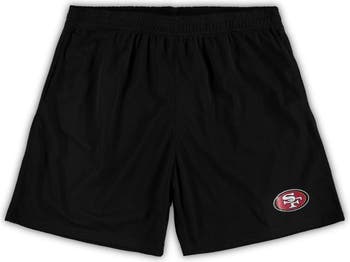 Men's Fanatics Branded Black San Francisco 49ers Big & Tall Shorts