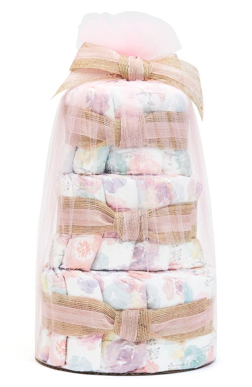 The Honest Company Mini Diaper Cake in Rose Blossom at Nordstrom, Size 1