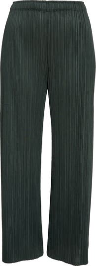 Pleats Please Issey Miyake Cropped Trousers