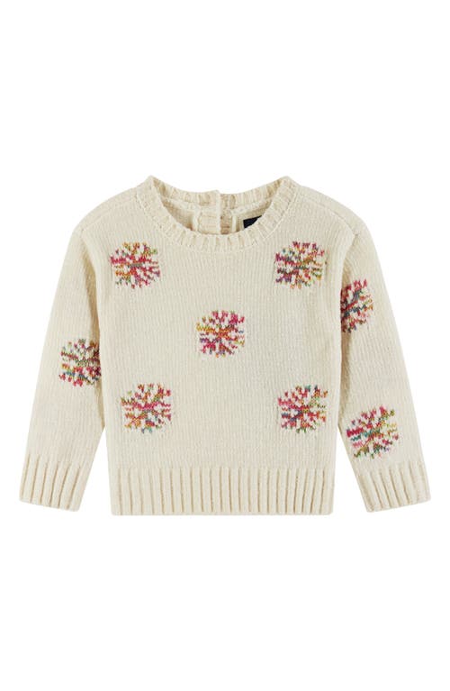 Andy & Evan Baby Girl's 2-piece Sweater & Leggings Set In White Snowflake