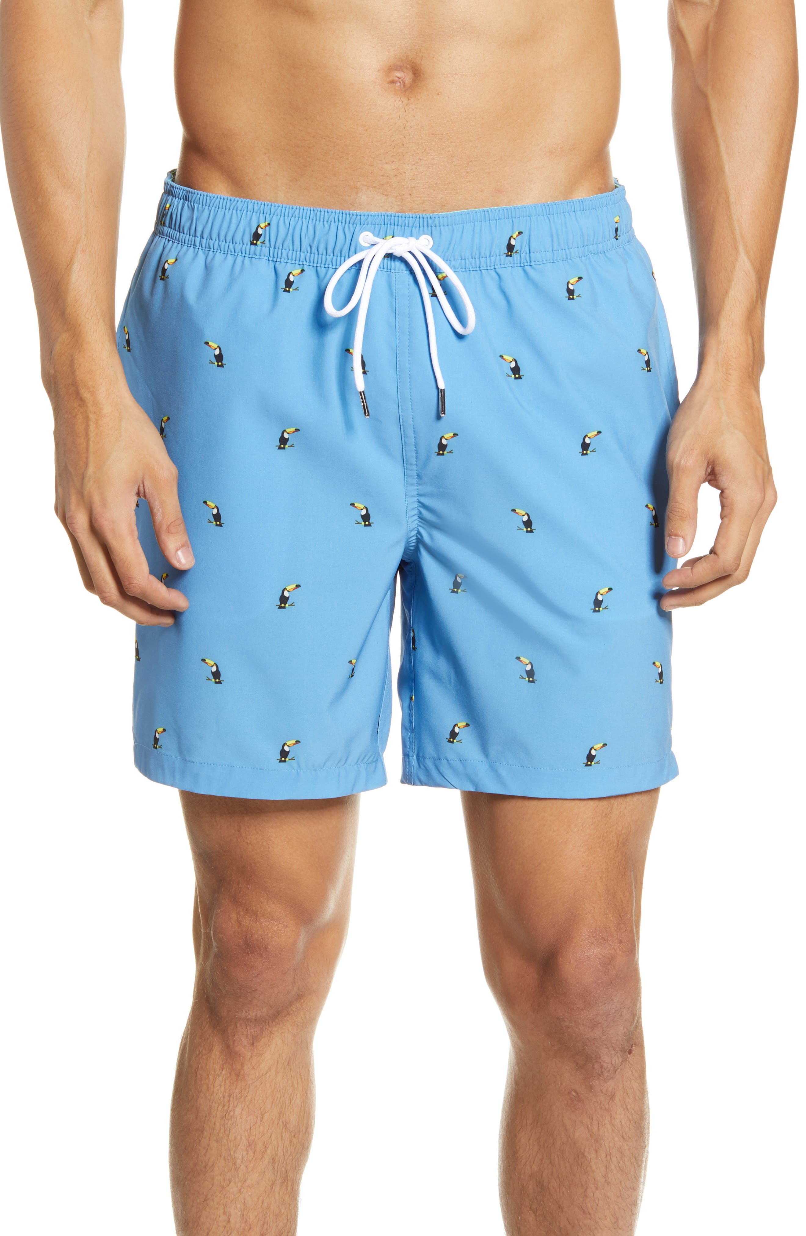 greca border swim shorts