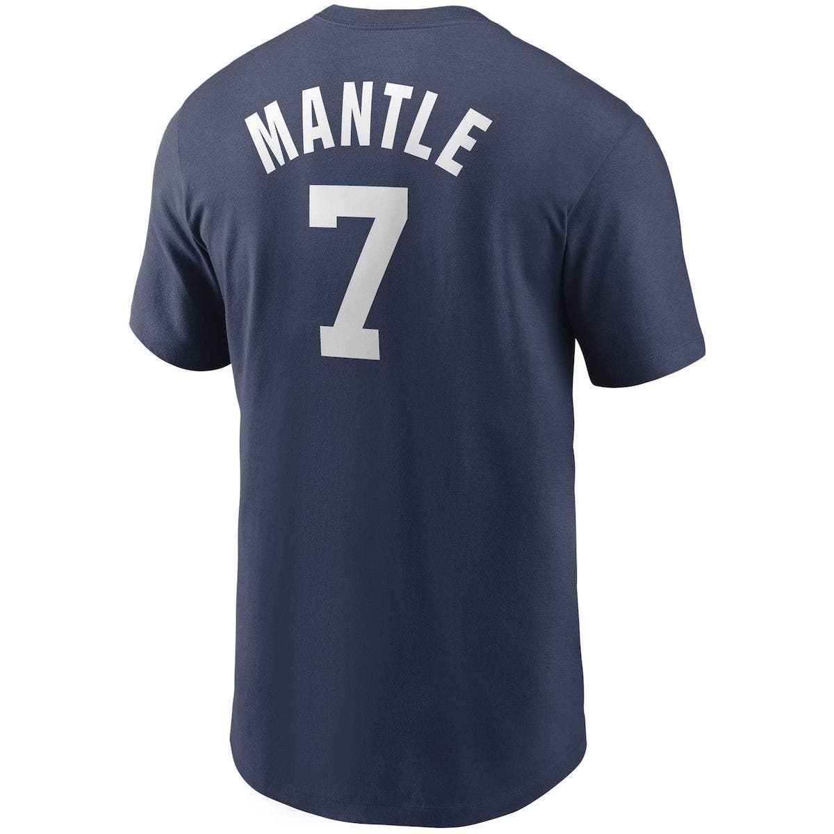 mickey mantle t shirt yankees