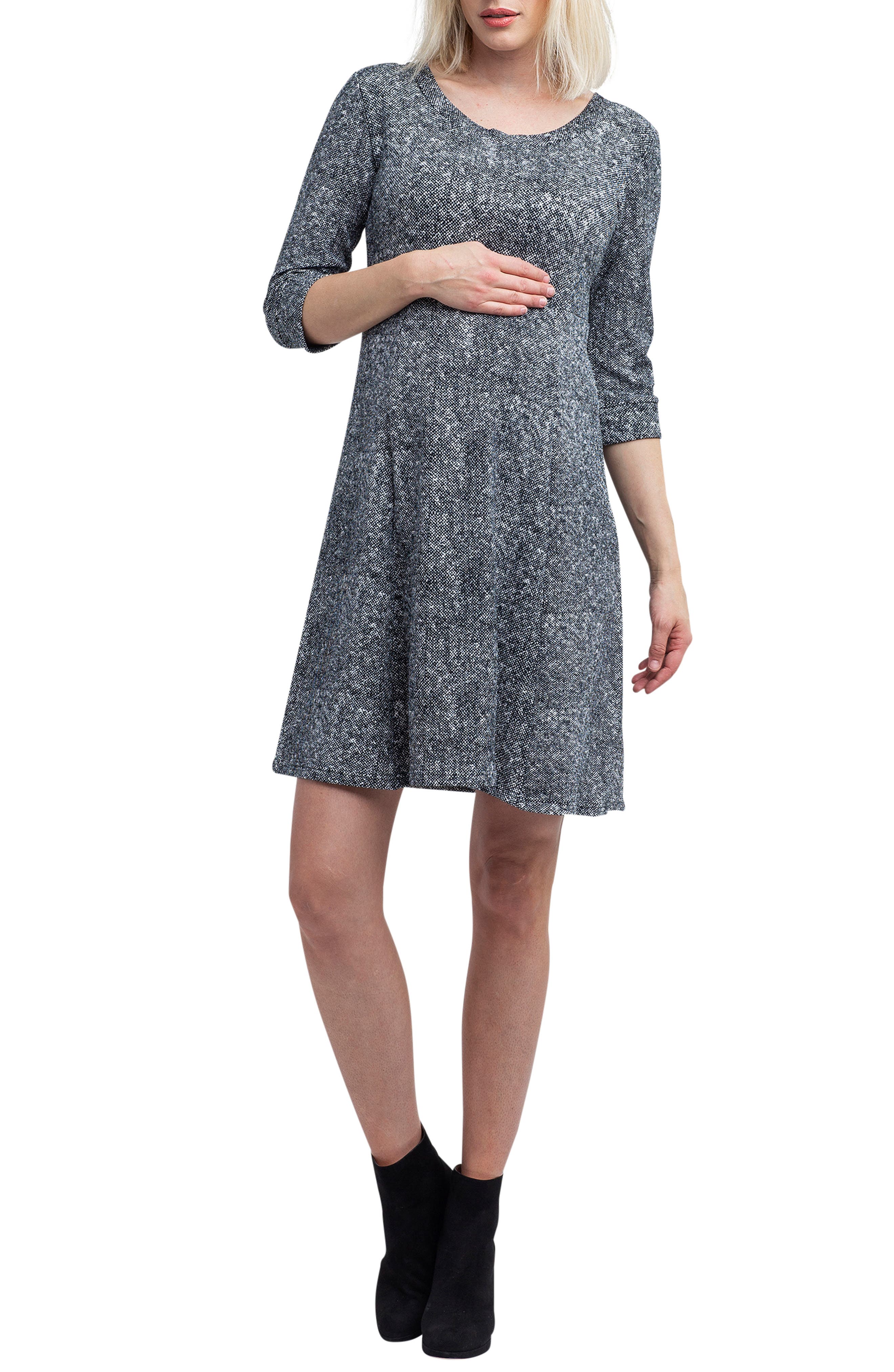 Nom Jack Maternity Dress, Black