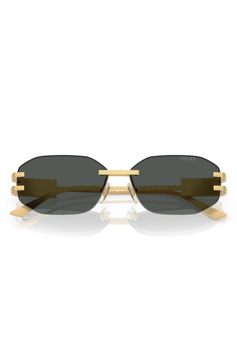 Versace 58mm Oval Sunglasses Nordstrom