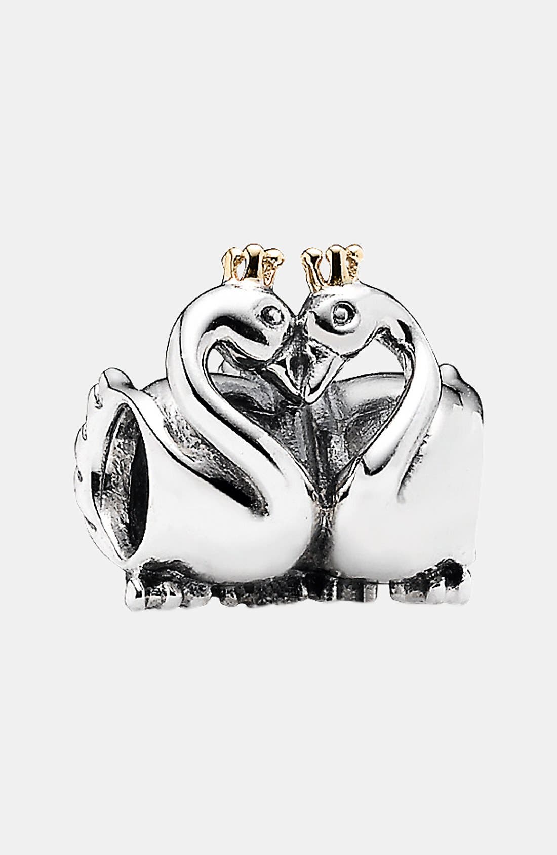 PANDORA 'Swan Embrace' Charm | Nordstrom 