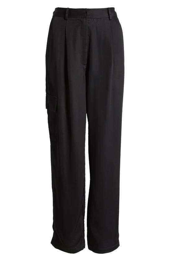 Shop Nordstrom Utility Twill Cargo Pants In Black