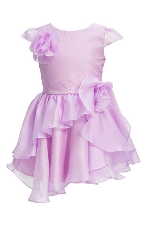 Bardot Junior Kids' Astrid Floral Organza Party Dress Lilac at Nordstrom, Us