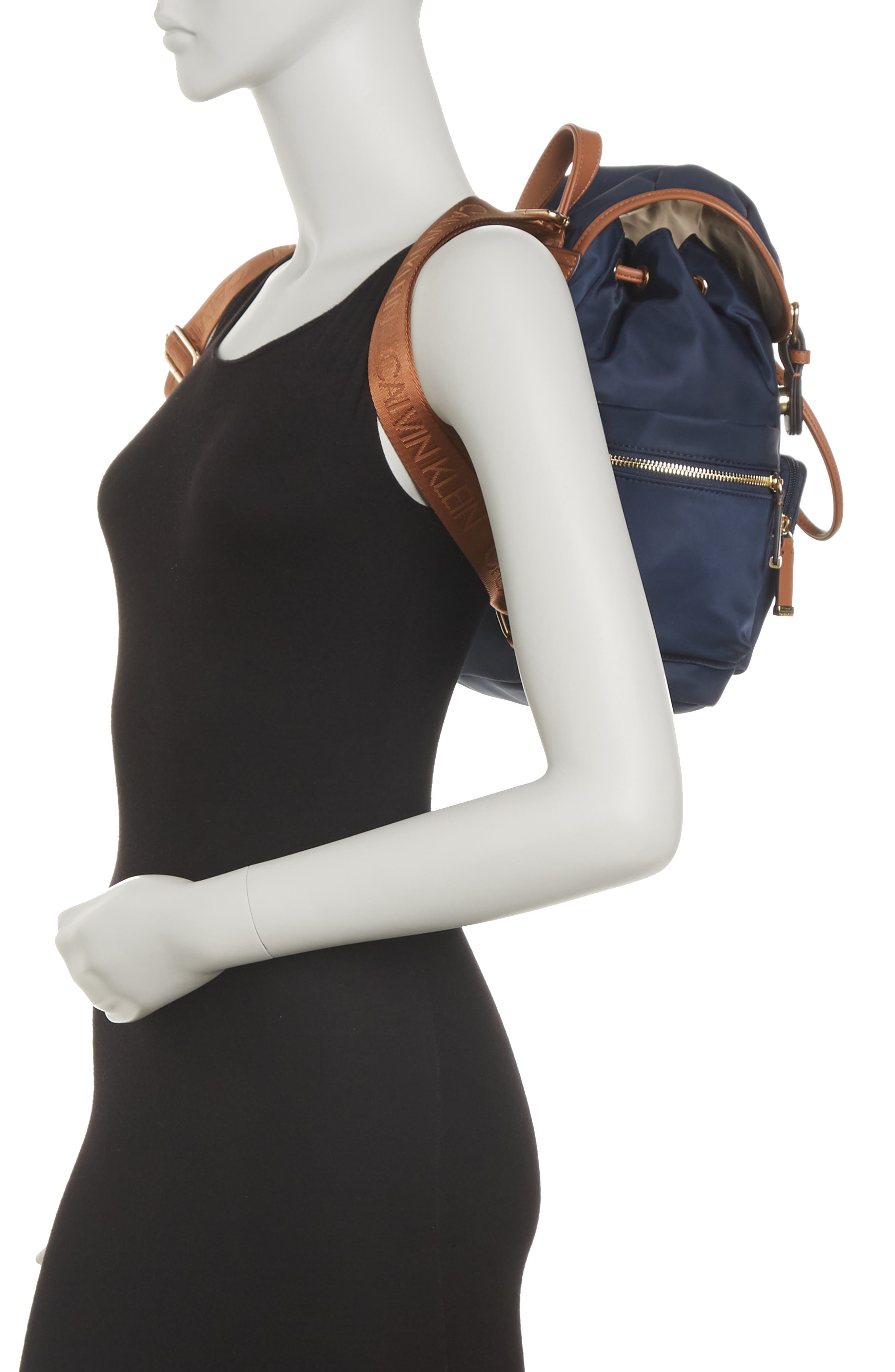 calvin klein monogram backpack