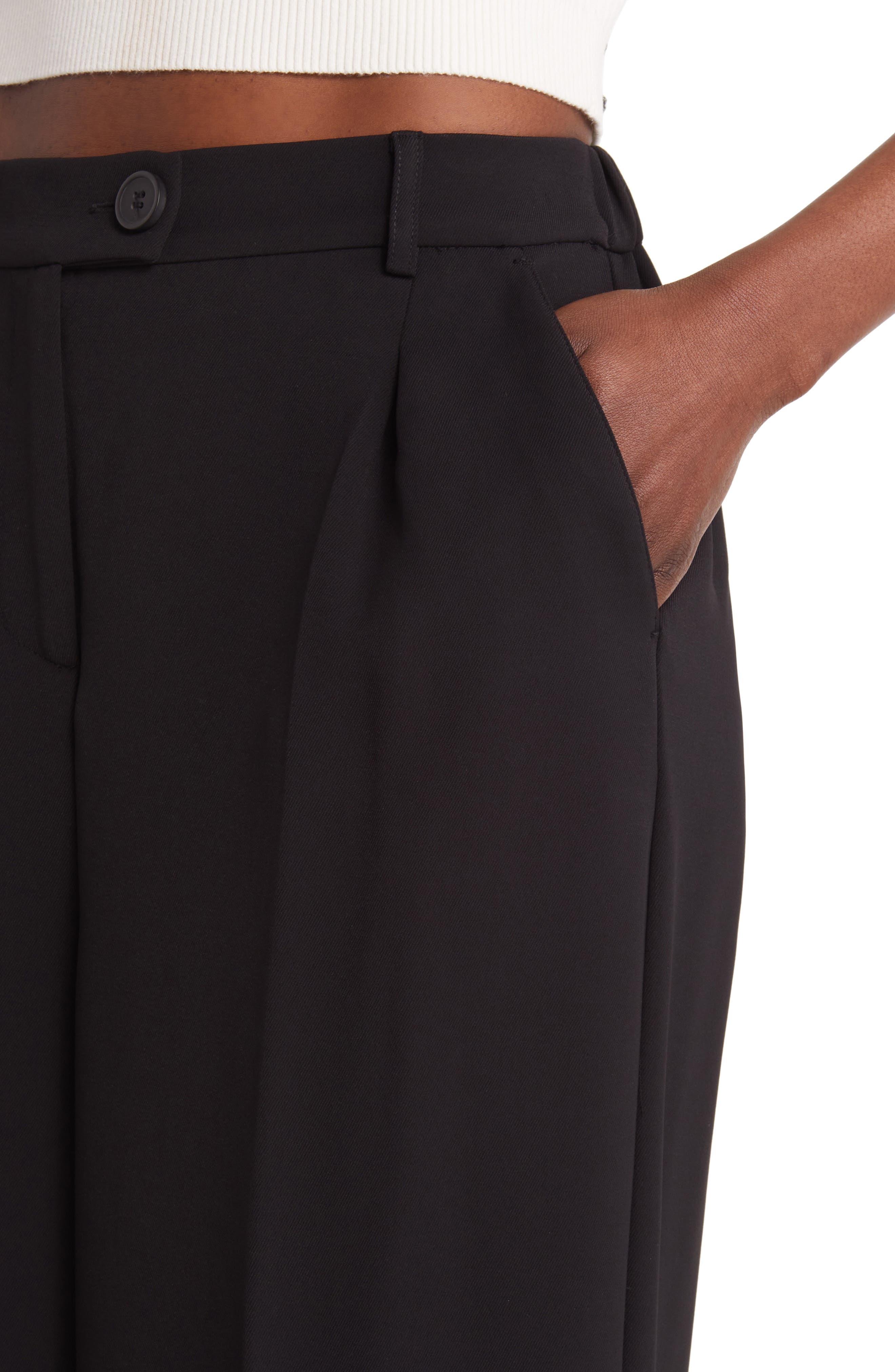 Open Edit Wide Leg Work Pants Nordstrom