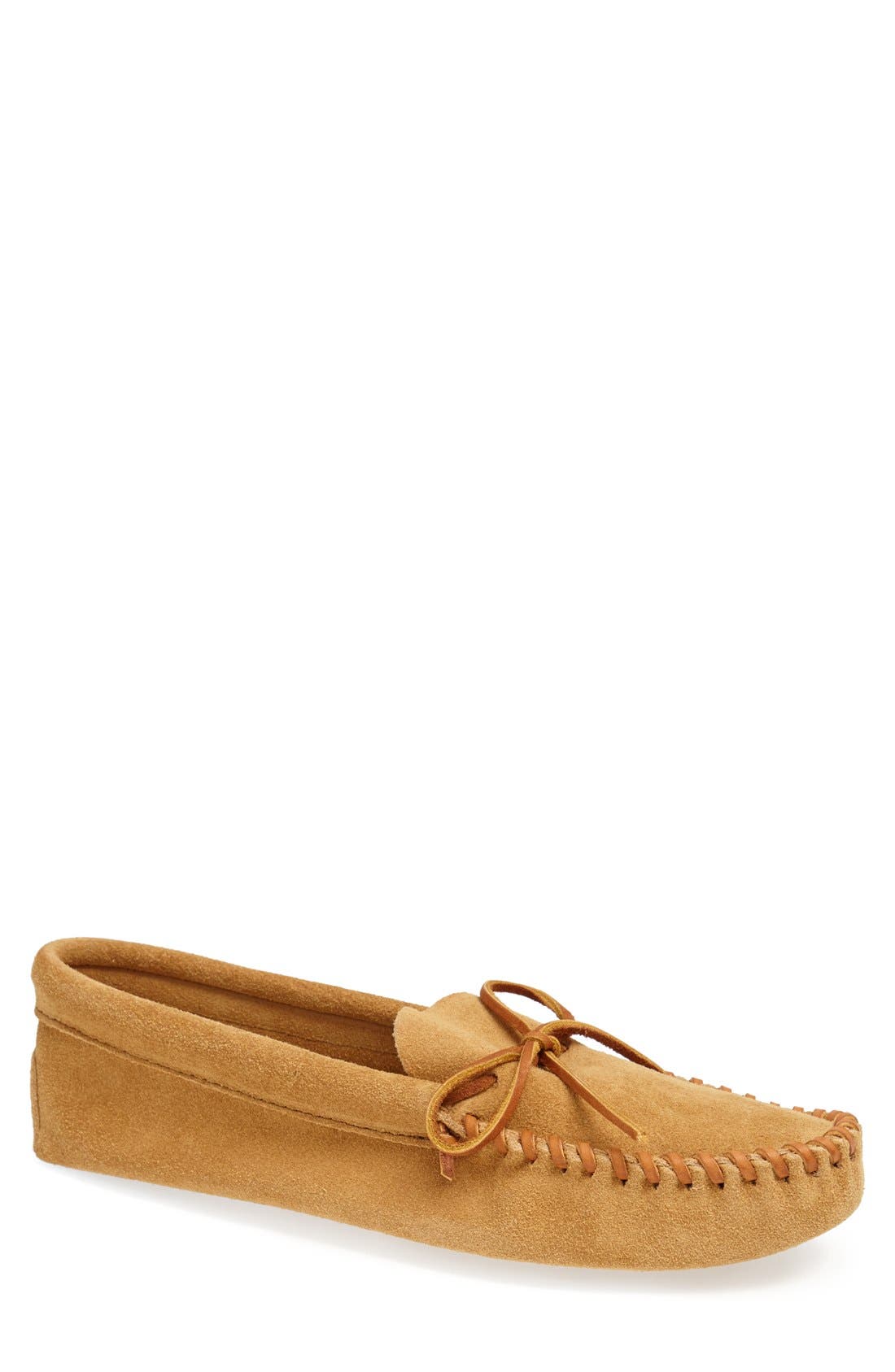 Minnetonka on sale suede slippers