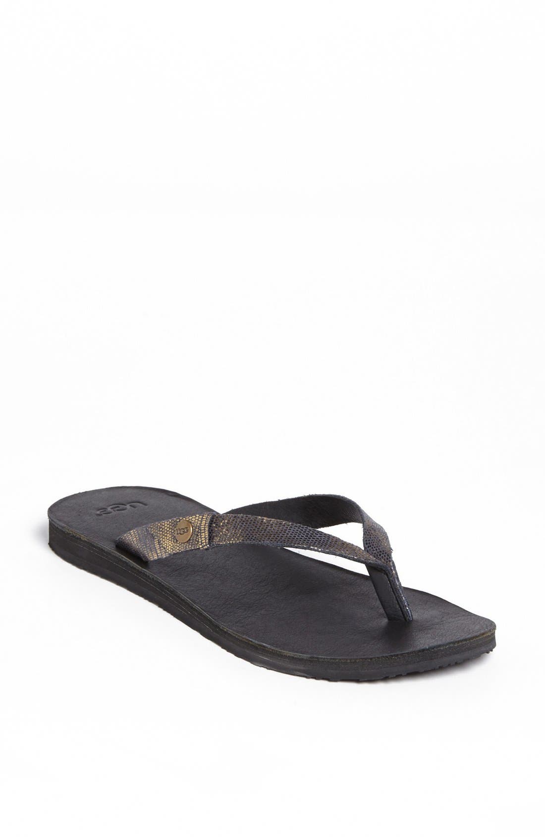 ugg flip flop slippers nordstrom