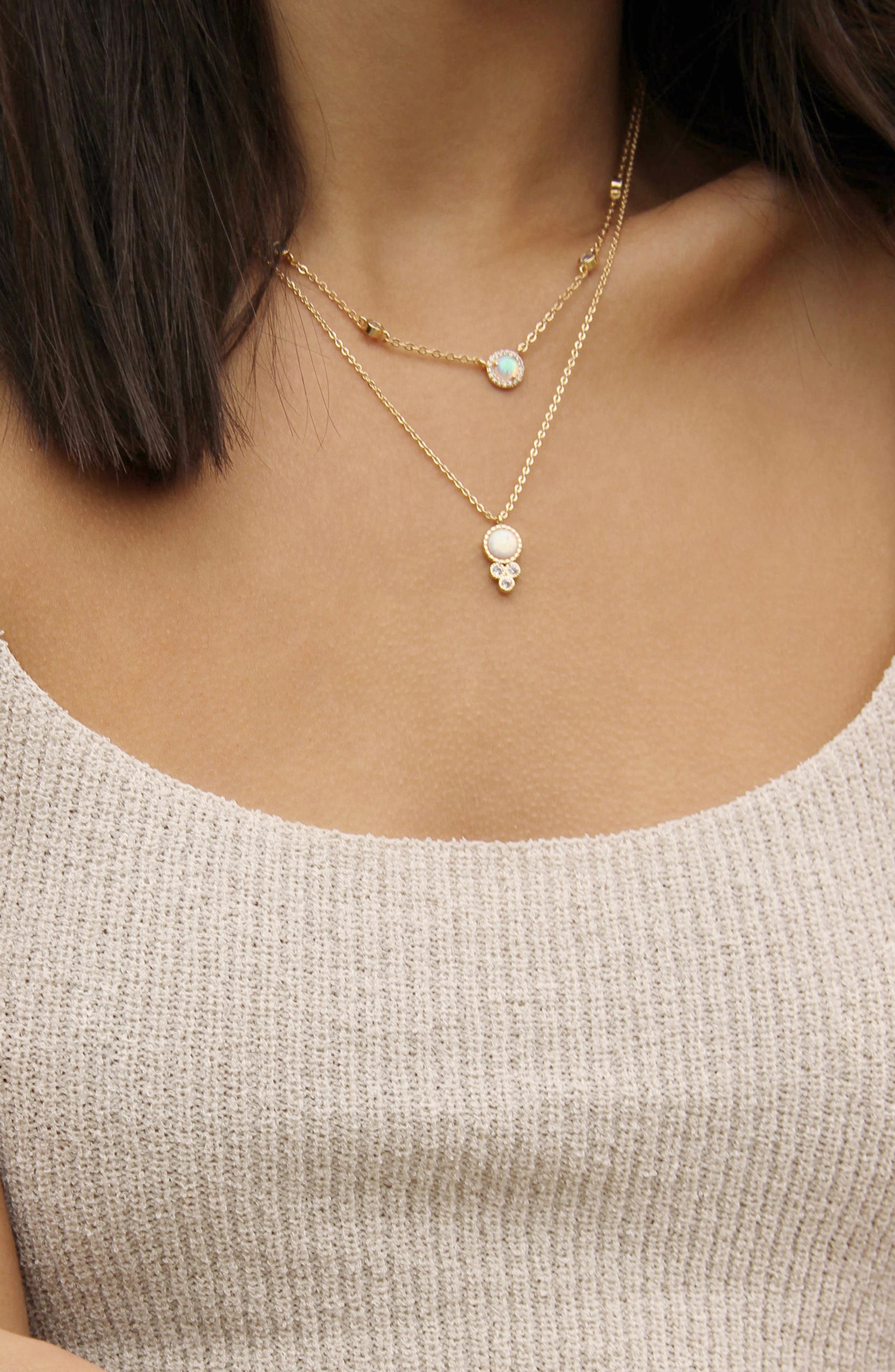 nordstrom opal necklace