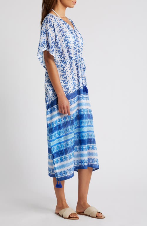 Shop Beachlunchlounge Cedna Maxi Cover-up In Laguna