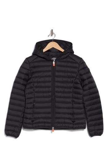 Save The Duck Vicky Water Repellent Quilted Jacket In Black