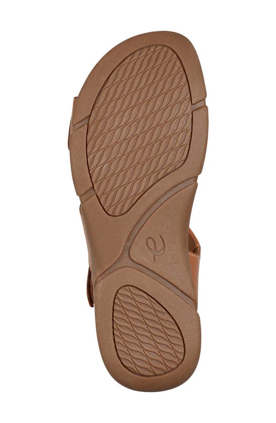 Shop Easy Spirit Mavey Ankle Strap Sandal In Medium Brown