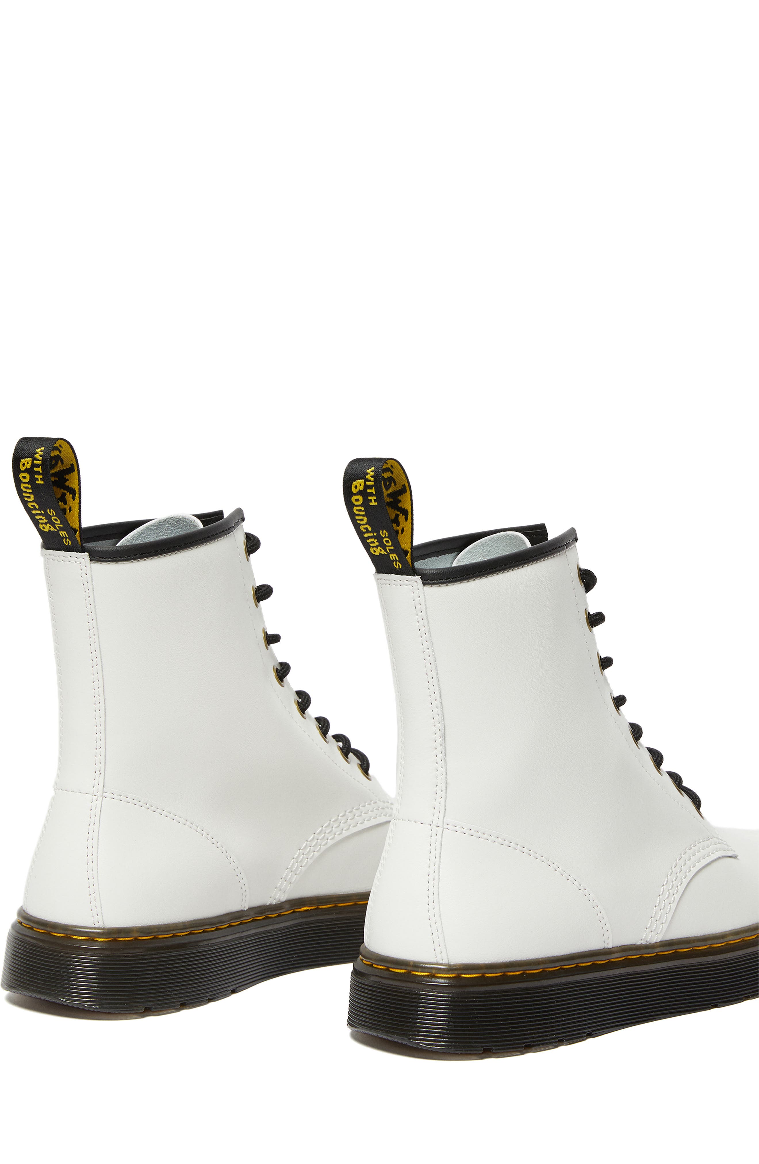 dr martens zavala white