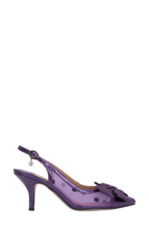 Shop J. Reneé Kadence Slingback Pump In Purple