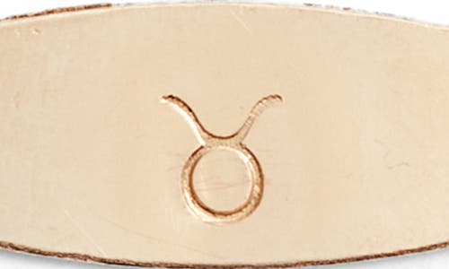 Set & Stones Zodiac Sign Id Bracelet In Taurus