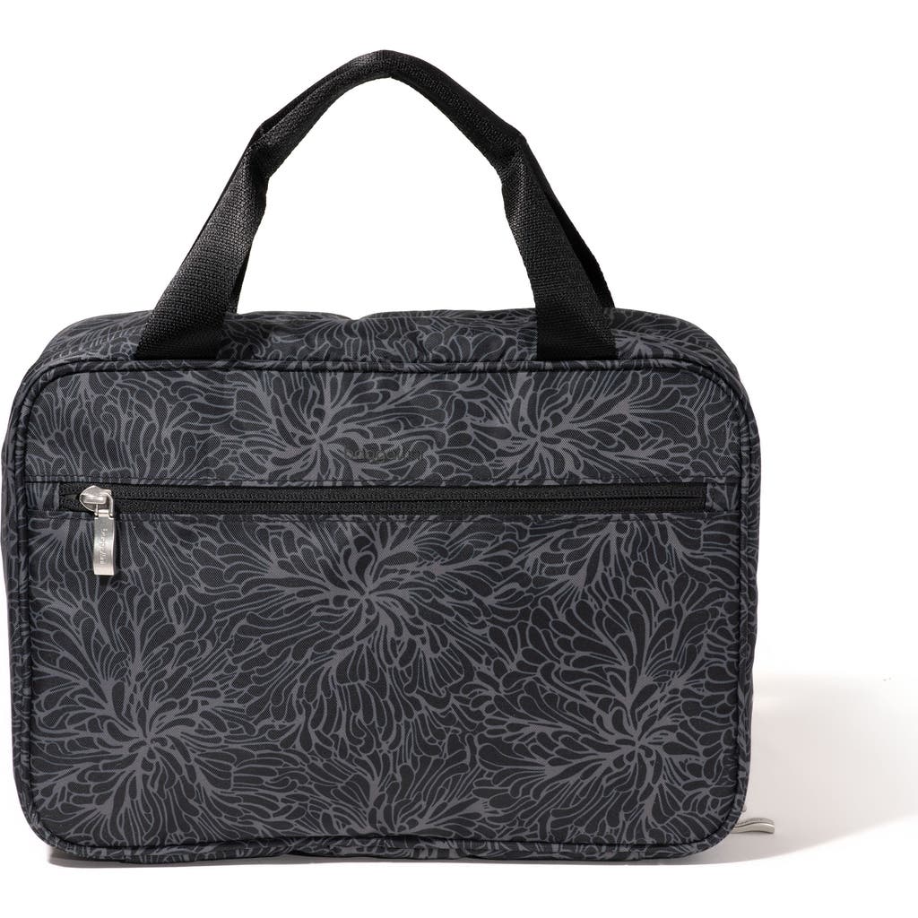 Baggallini Large Hanging Travel Toiletry Kit In Midnight Blossom