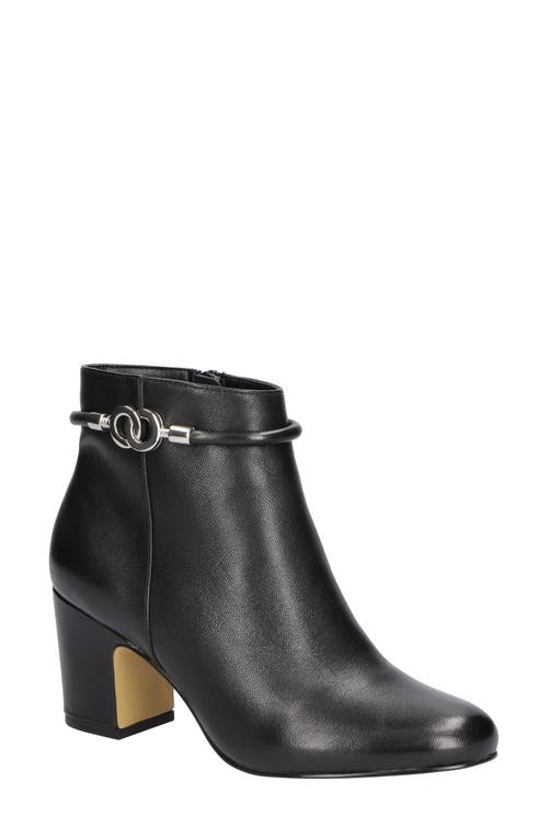 Bella Vita Diaz Bootie Black Leather at Nordstrom,