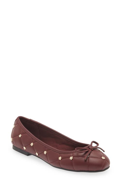 Ted Baker London Libban Quilted Ballerina Flat at Nordstrom,