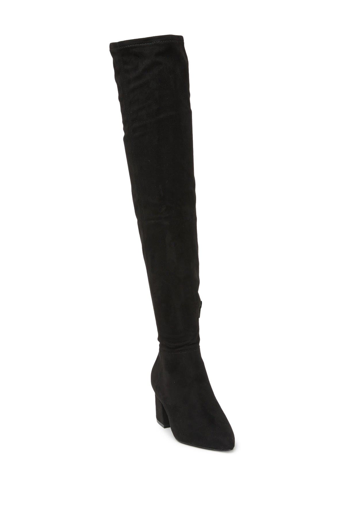 steve madden suede thigh high boots