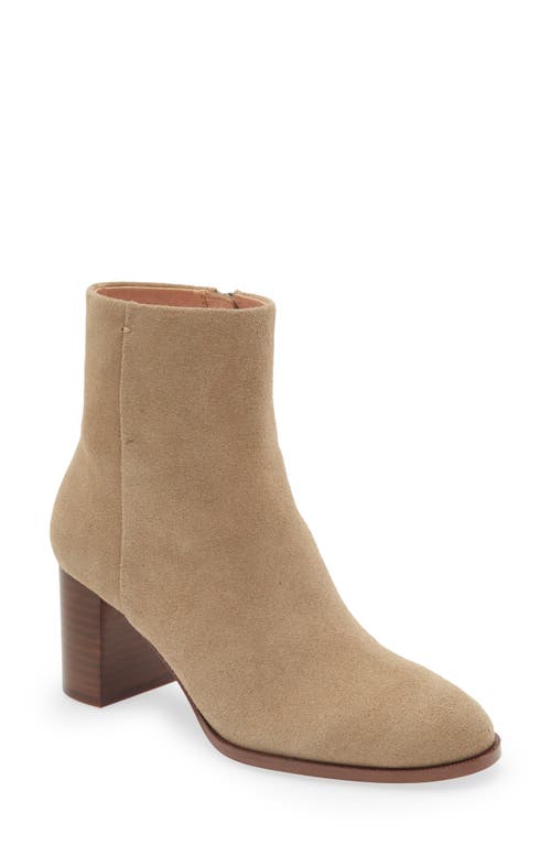 Madewell The Mira Side Seam Bootie in Walnut Shell at Nordstrom, Size 12