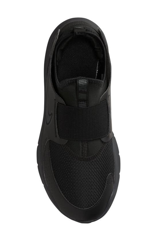Nike Flex Runner 3 Slip-on Shoe In Black/ Anthracite/ Black