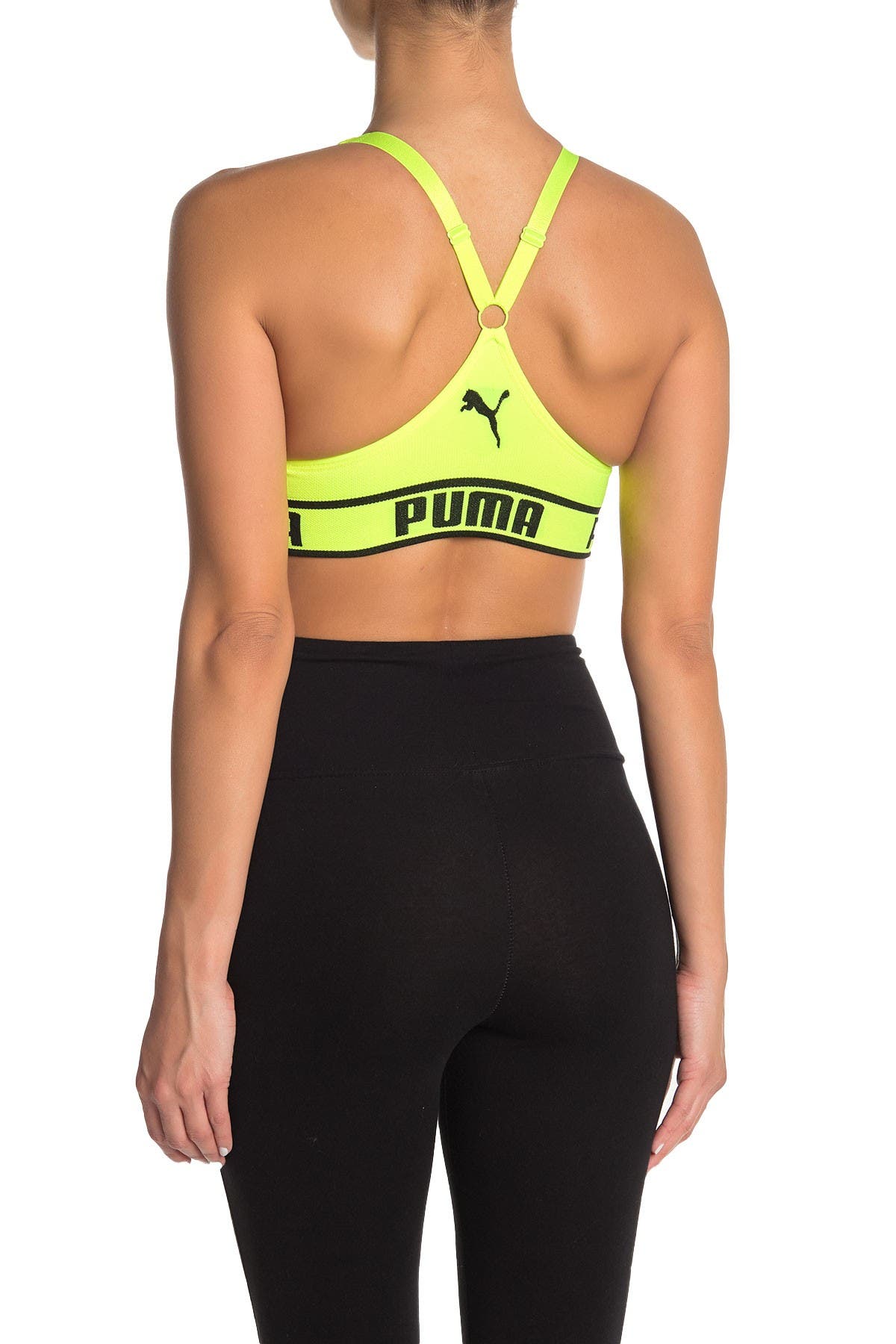 puma racerback sports bra