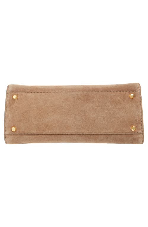 Veronica Beard Brown Dash Bag Leather Satchel In Bark