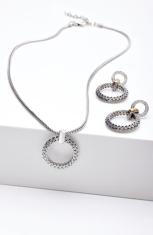 John Hardy Classic Chain Tiga Pendant Necklace in Silver