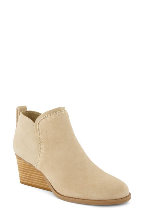 Kaia Wedge Bootie in Natural