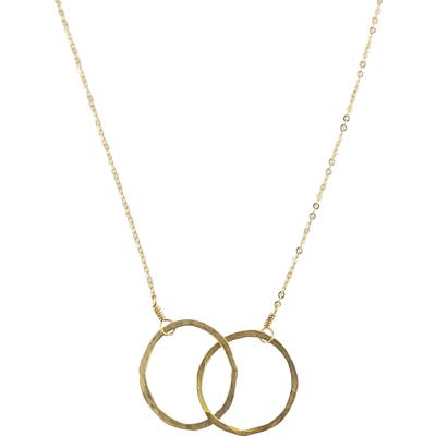 Nashelle Eternity Hoop Necklace