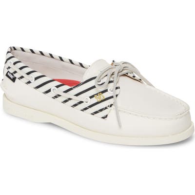 Sperry Authentic Original Bionic Boat Shoe- Ivory
