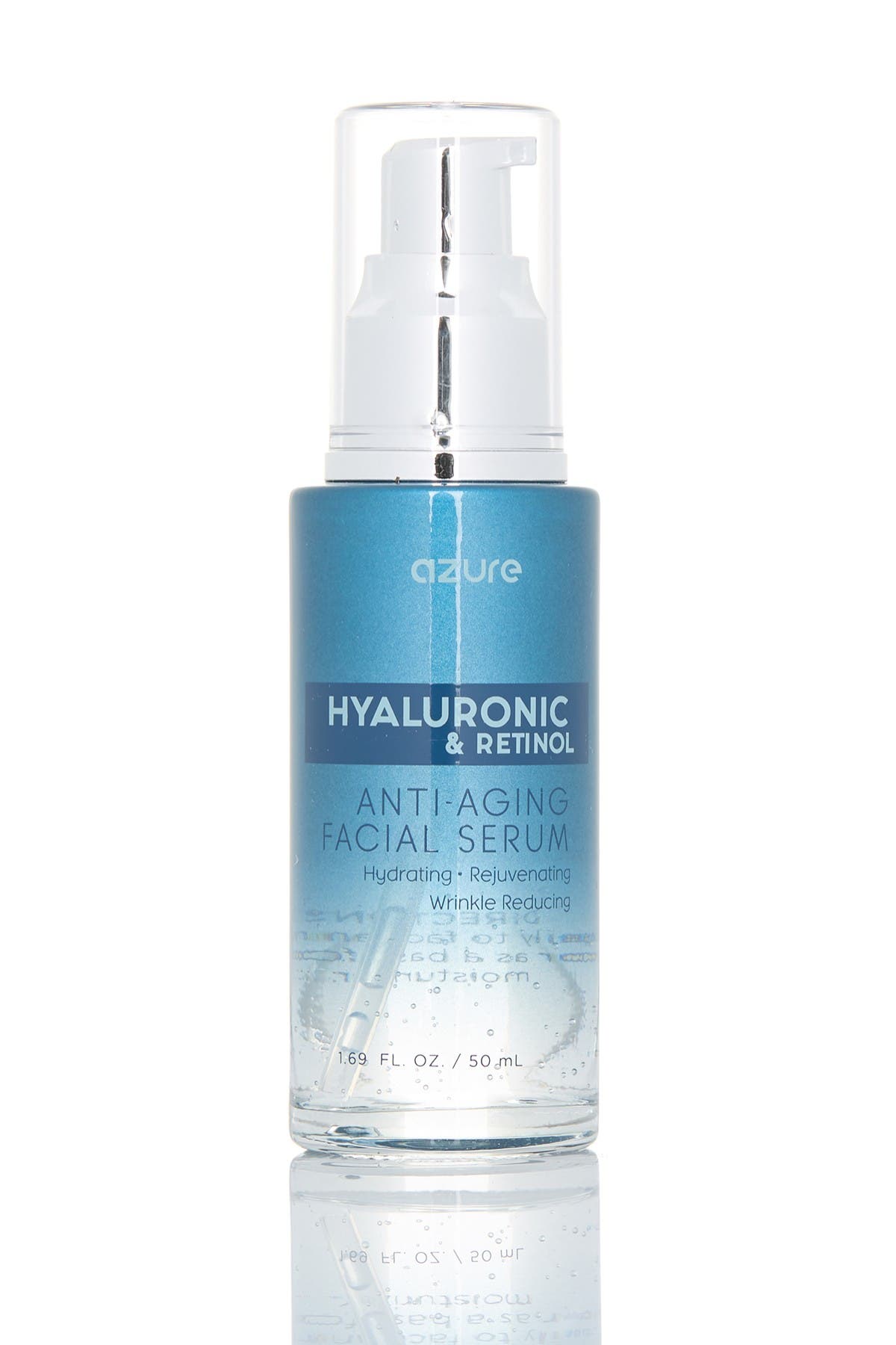 azure hyaluronic & retinol facial serum