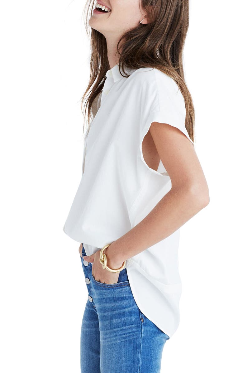 Madewell Central Blouse, Alternate, color, 