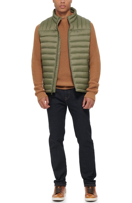 Shop Dockers ® Puffer Vest In Olive