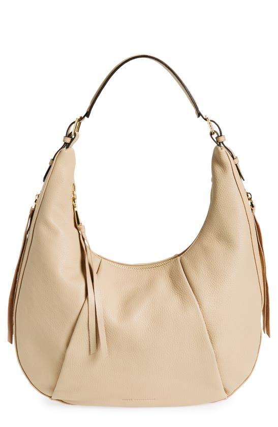 Aimee Kestenberg Corfu Pleated Hobo Bag In Oat
