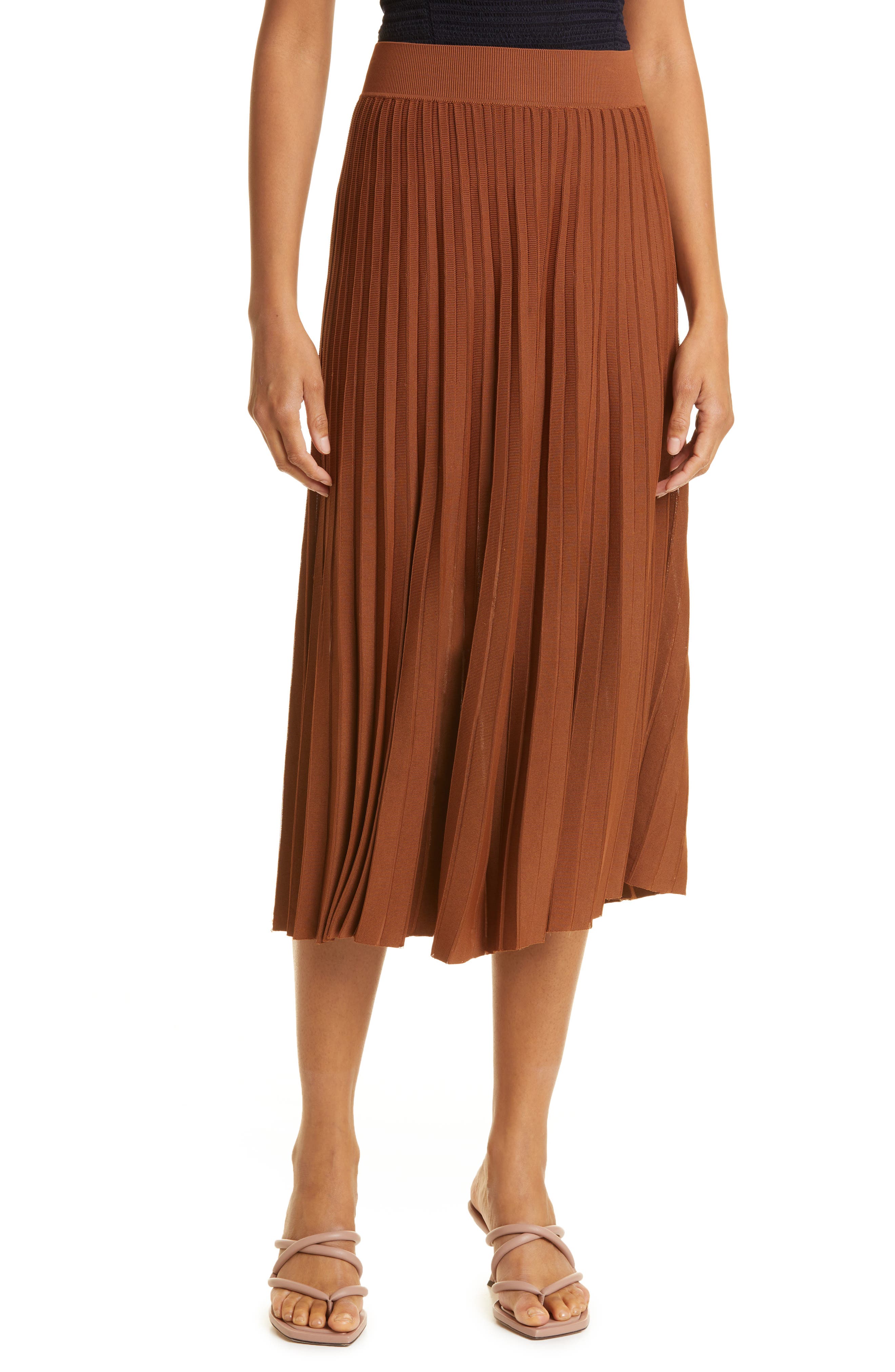 womens pleated skirt