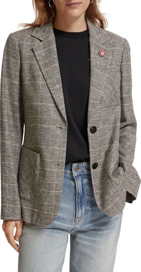 Scotch and soda linen blazer on sale