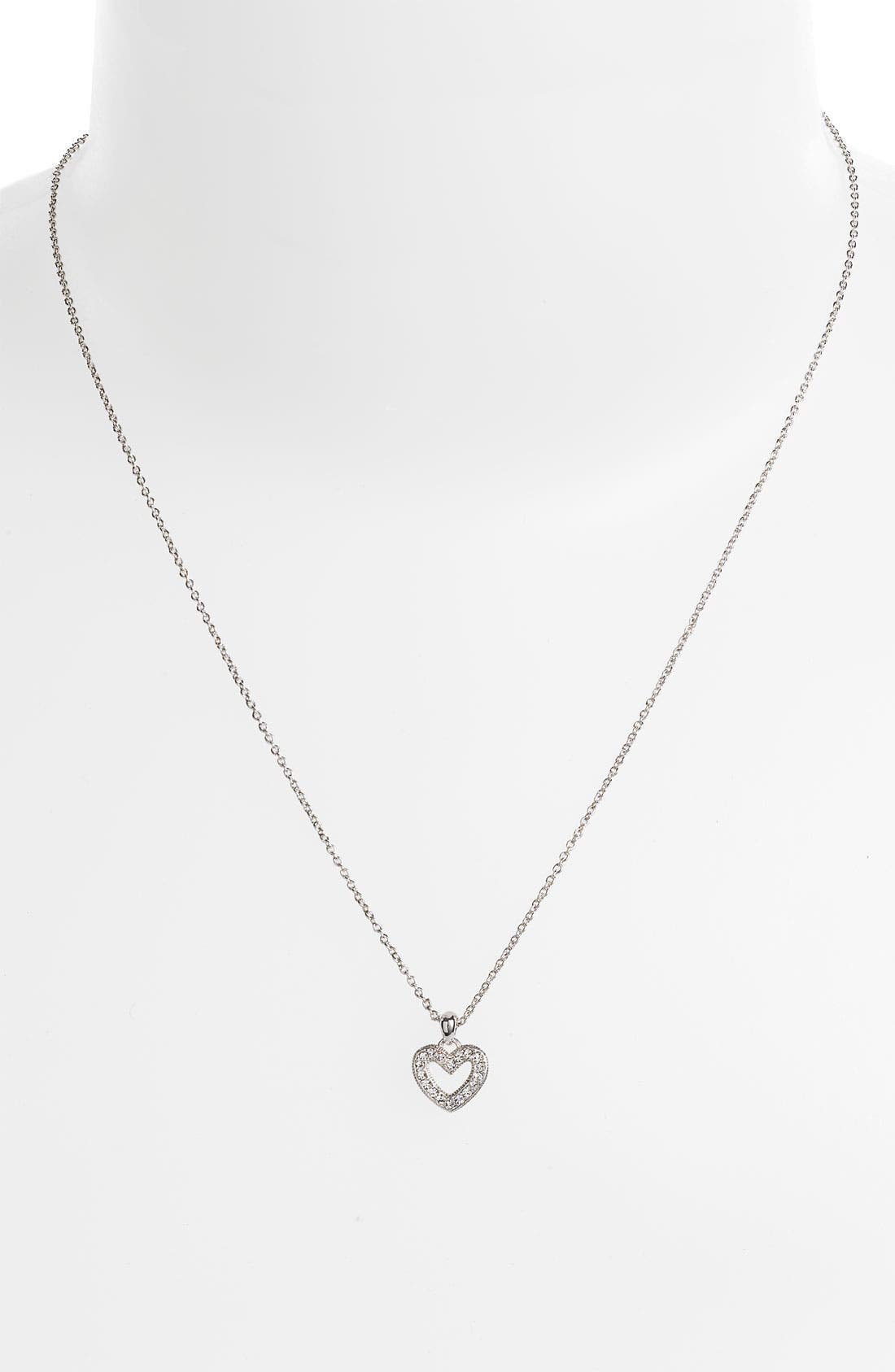 Nadri Small Heart Pendant Necklace (Nordstrom Exclusive) Nordstrom