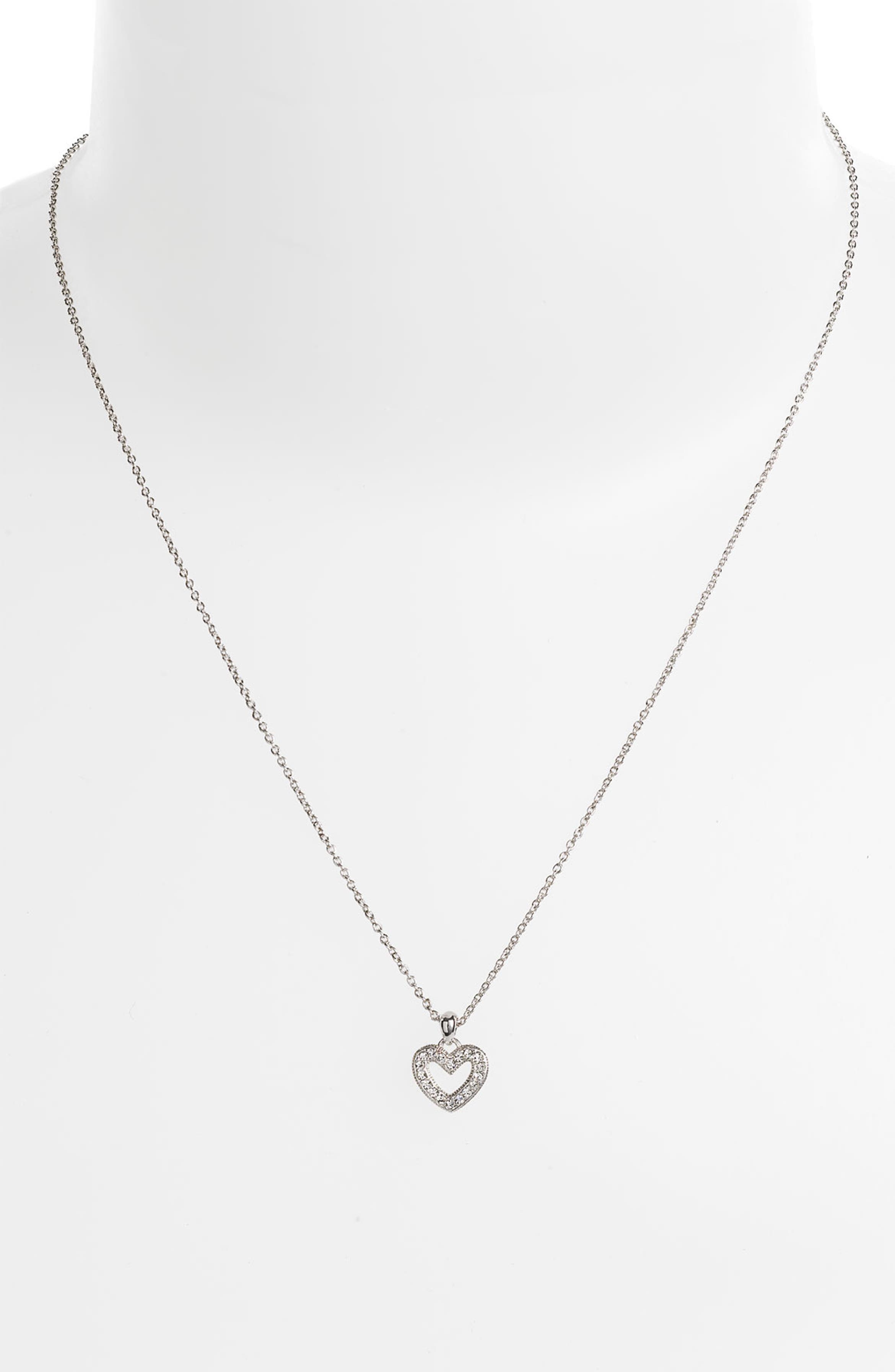 Nadri Small Heart Pendant Necklace (Nordstrom Exclusive) | Nordstrom